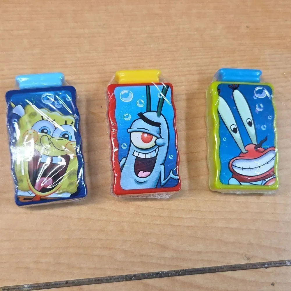 Sponge‎ Bob Candy Containers And Happy Meal Toys